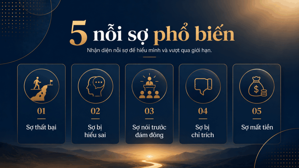 5 nỗi sợ của con người phổ biến trong cuộc sống hiện đại