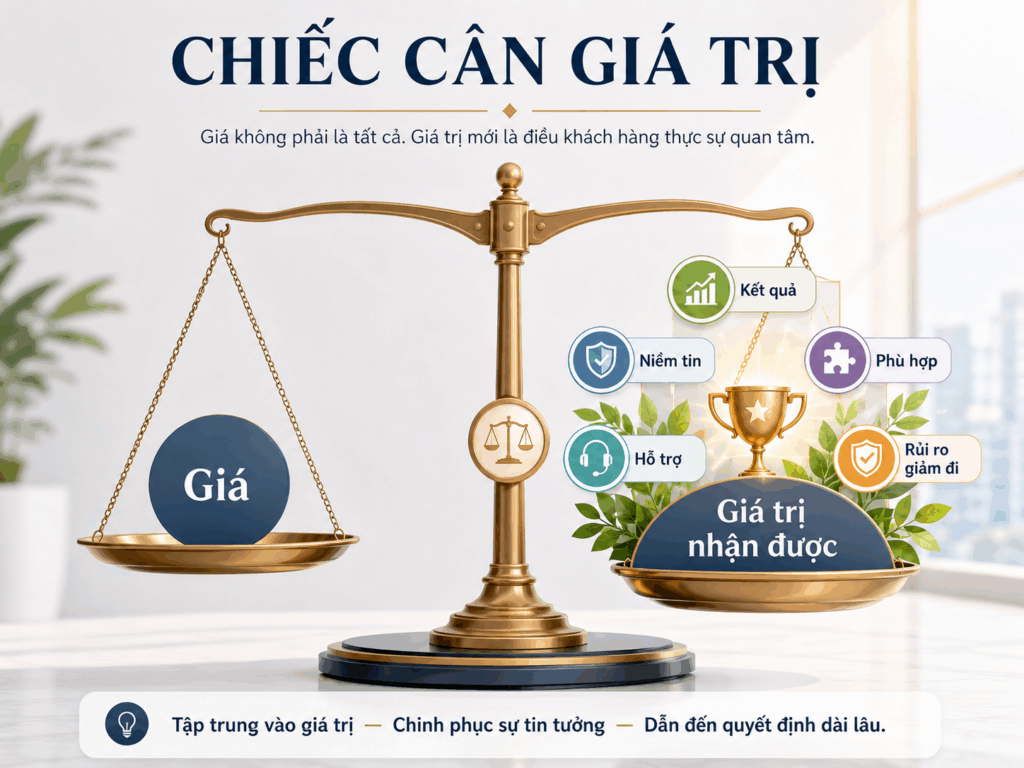 Khách hàng chê giá cao vì chưa thấy đủ giá trị nhận được